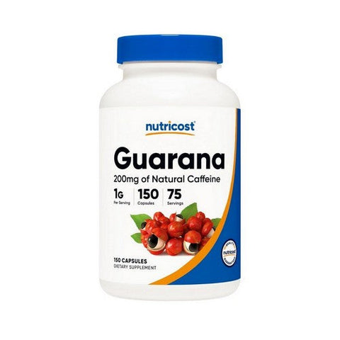 Nutricost, كبسولات الجوارانا، 1000 ملجم، 150 قرصًا