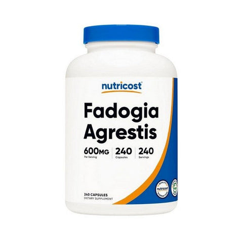 Nutricost, كبسولات Fadogia Agrestis، 600 مجم، 240 قرصًا