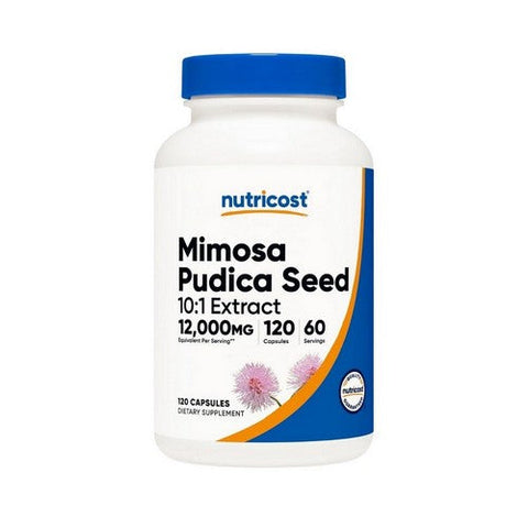 Nutricost, Mimosa Pudica Seed 10:1 Capsules, 12000 Mg, 120 Count Nutricost