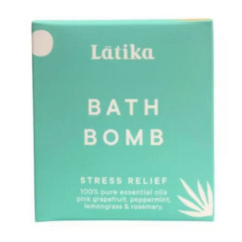 Latika Soap, Aromatherapy Bath Bomb Stress Relief, 1 Count Latika Soap