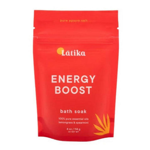 Latika Soap, Bath Soak Energy Boost, 4 Oz Latika Soap
