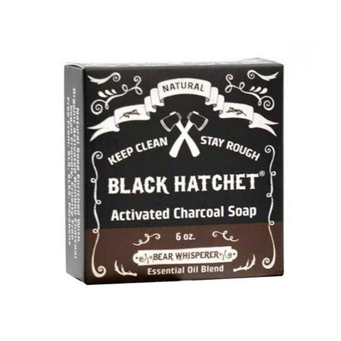 Latika Soap, Black Hatchet Charcoal Bar Soap Bear Whisperer, 6 Oz Latika Soap