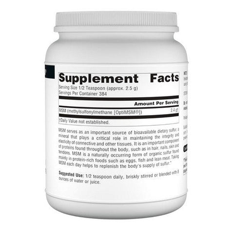 Source Naturals, MSM Powder, 1000 gm