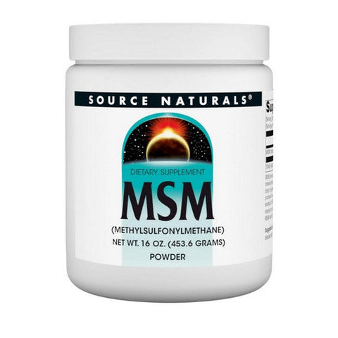 مسحوق MSM من سورس ناتشورالز، 16 أونصة