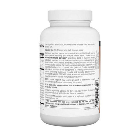 Source Naturals, Mushroom Immune Defense, 120 Tabs Source Naturals