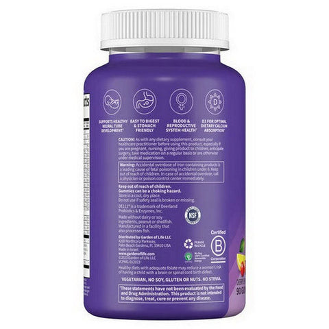 Garden of Life, Vitamin Code Prenatal Multi Cherry Lemonade, 90 Count