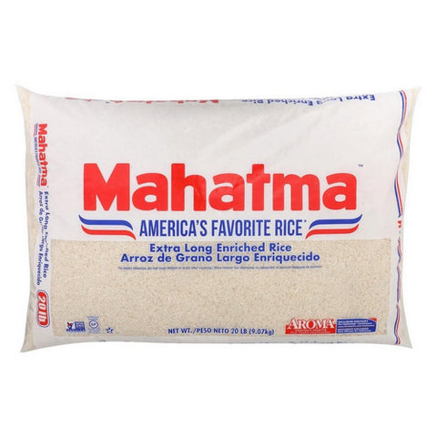 Enriched Extra Long Grain White Rice 20 Lb (Case Of 2) by Mahatma