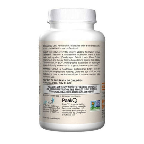 Jarrow Formulas, Immune Optimizer, 90 Veg Caps Jarrow Formulas