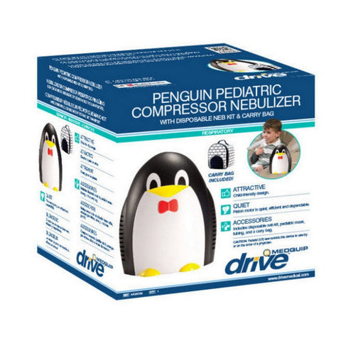 Drive Medical, MQ6006 Pediatric Compressor Nebulizer Penguin, 1 Count Drive Medical