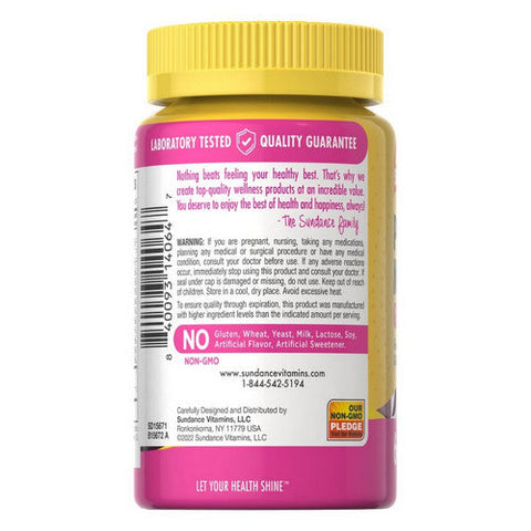 Sundance, Prenatal Multi + DHA Gummies Natural Fruit Flavor, 60 Count Sundance