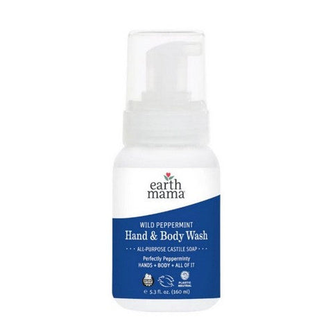 Hand And Body Wash Wild Peppermint 5.3 Oz by Earth Mama Angel Baby