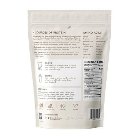 Just Ingredients, Protein Powder Vanilla, 15 Servings