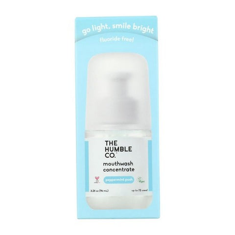 The Humble Co, Mouthwash Concentrate Peppermint, 3.25 Oz