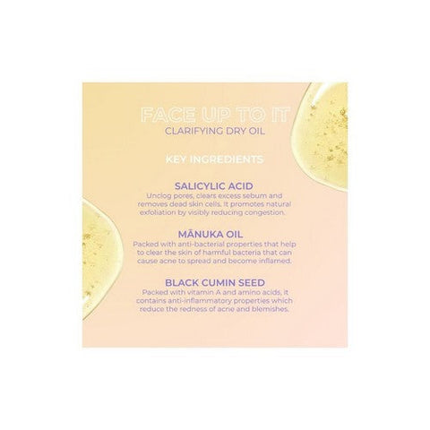Evre, Face Up To It Clarifying Dry Oil, 1 Oz Evre