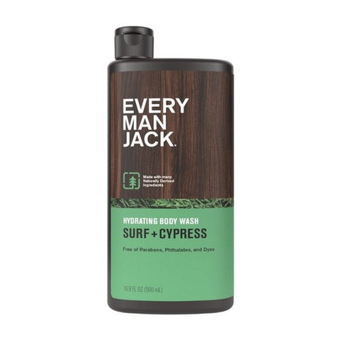 Every Man Jack, Body Wash Surf Plus Cypress, 16.9 Oz Every Man Jack