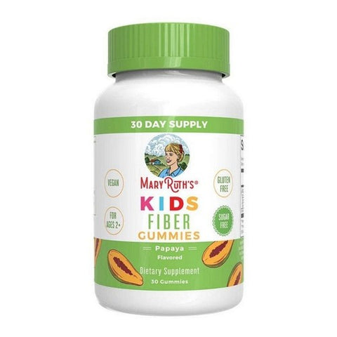 Kids Fiber Gummies Papaya 30 Gummies by MaryRuth's