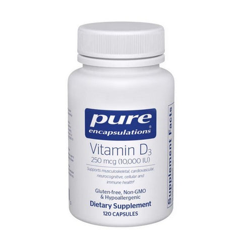 Vitamin D3 120 Caps by Pure Encapsulations