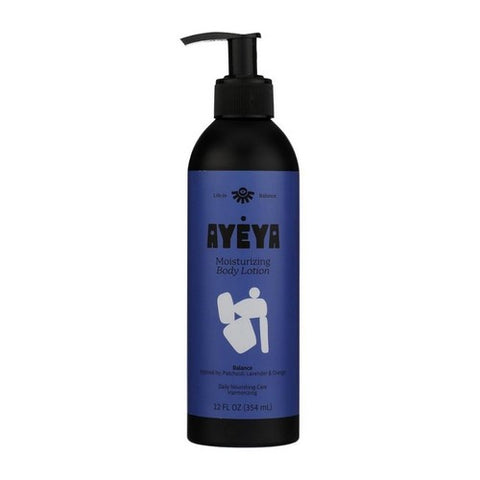 Moisturizing Body Lotion Balance 12 Oz by Ayeya