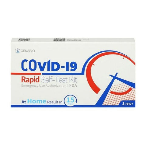 Rapid Self-Test Kit COVID-19 1 Kit by Genabio