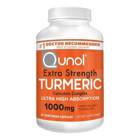 Extra Strength Turmeric Curcumin Complex 30 Veg Caps by Qunol