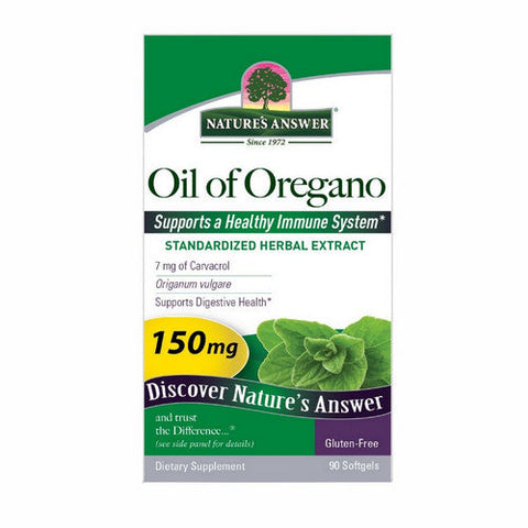 Nature's Answer, Oil Of Oregano, 90 Sftgls