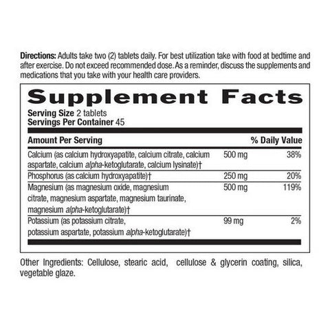 Country Life, Cal-Mag-Potassium Target-Mins, 90 Tabs