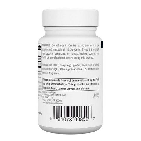 Source Naturals, N-Acetyl Cysteine, 600 MG, 60 Tabs Source Naturals