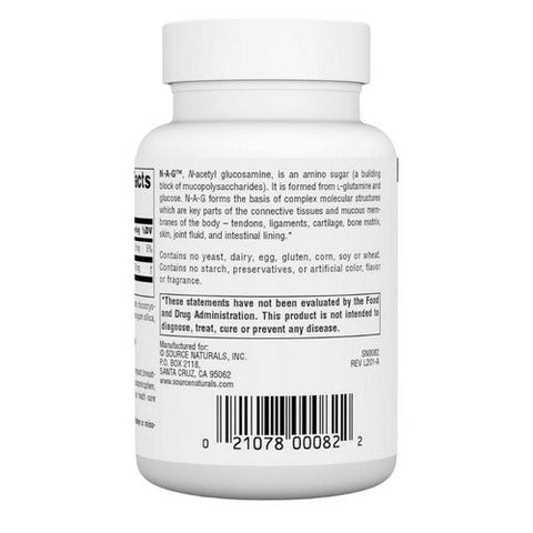 Source Naturals, NAG، 250 مجم، 120 قرص
