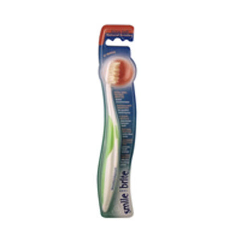 Smile Brite, Fixed Head Toothbrush, Nylon V-Wave Soft 1 EACH Smile Brite