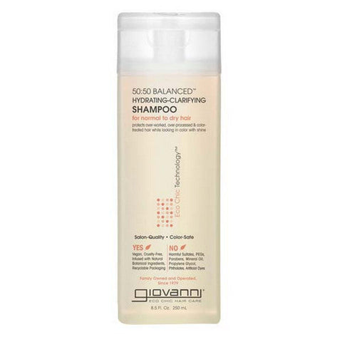 Giovanni Cosmetics, Shampoo 50/50 Balanced, 8.5 OZ