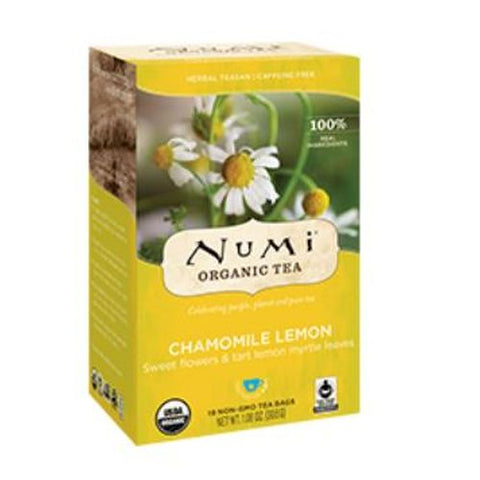 Numi Tea, Organic Tea, Chamomile Lemon Numi Tea
