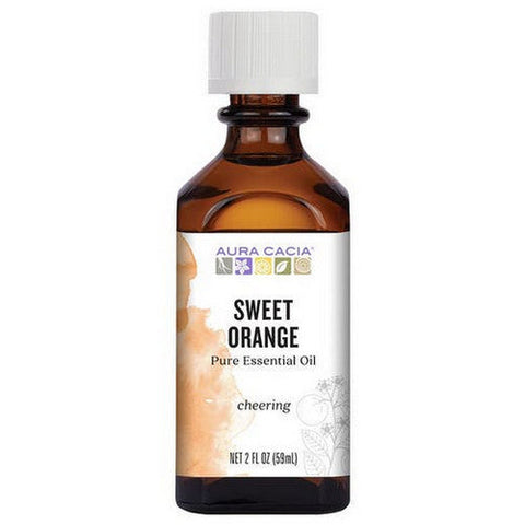 Aura Cacia, Essential Oil Orange Sweet, (citrus sinensis) 2OZ
