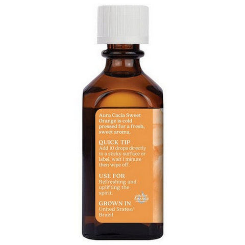 Aura Cacia, Essential Oil Orange Sweet, (citrus sinensis) 2OZ
