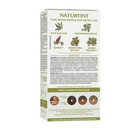 Naturtint, Permanent Hair Color 7C Terracotta Blonde, 5.75