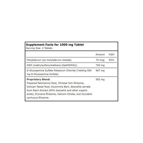 Planetary Herbals, Glucosamine MSM Herbal, 90 Tabs