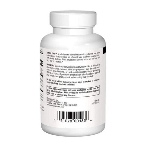 Source Naturals, Amino Day, 60 Tabs