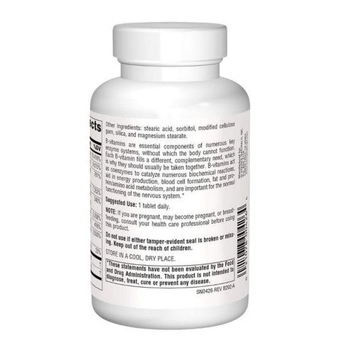Source Naturals, B-125, 125 mg, 90 Tabs
