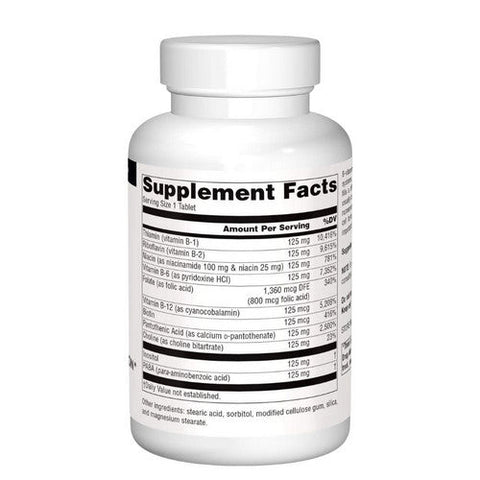 Source Naturals, B-125, 125 mg, 180 Tabs