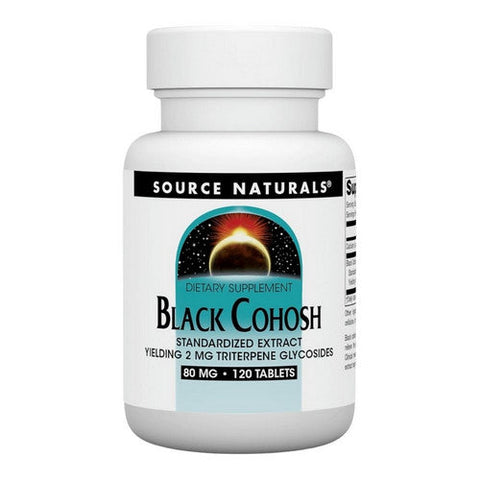 Source Naturals, Black Cohosh, Extract 120 Tabs Source Naturals