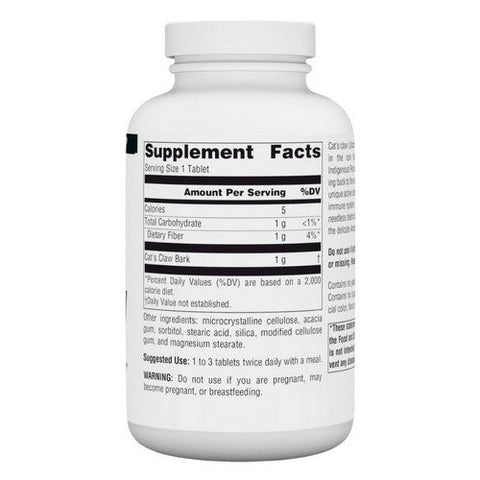 Source Naturals, Cat's Claw, 1000 MG, 120 Tabs