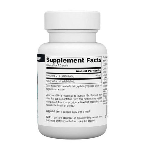 Source Naturals, Coenzyme Q10, 100 mg, 30 Caps