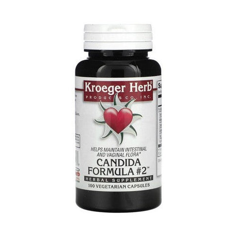 Kroeger Herb, Candida Formula #2, 100 Cap