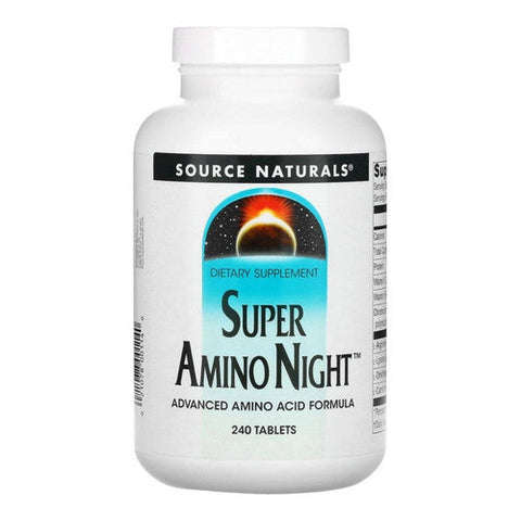 Source Naturals, Super Amino Night, 240 Tabs