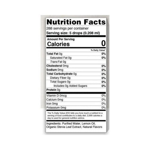 Sweetleaf Stevia, Sweetener Sweet Drops Lemon Drop, Lemon, 2 Oz