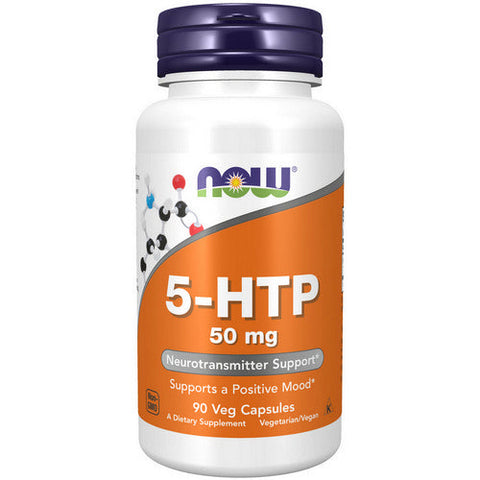 ناو فودز، 5-HTP، 50 ملغ، 90 كبسولة