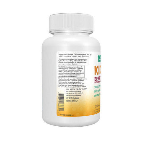 Now Foods, Kid Vits, Berry Blast ,120 Tabs Now Foods