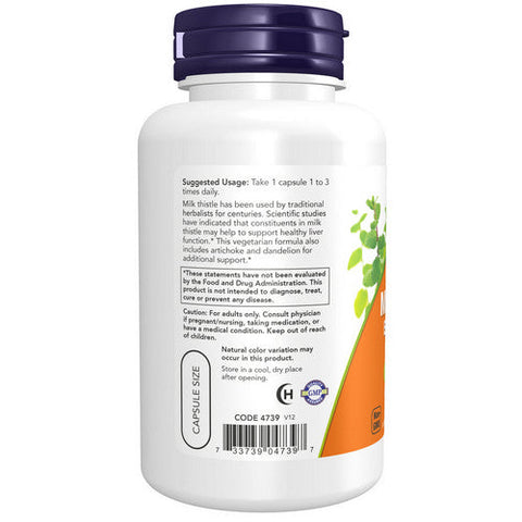 Now Foods, Silymarin Double Strength, 300 mg, 100 Veg Caps Now Foods