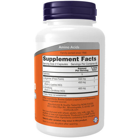 Now Foods, Tri-Amino, 120 Caps