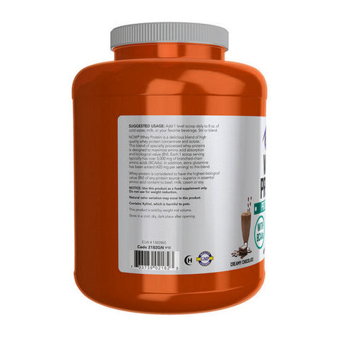 Now Foods, Whey Protein, Creamy Chocolate, 6 lbs Now Foods
