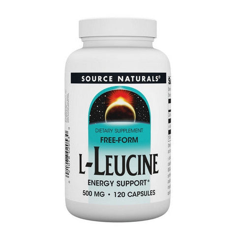 Source Naturals, L-Leucine, Caps 120 Tabs